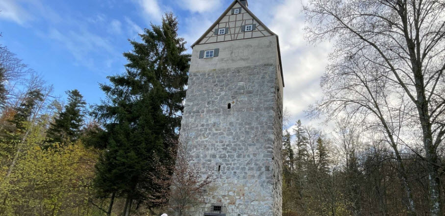 Turmhügelburg Leinroden, Germany